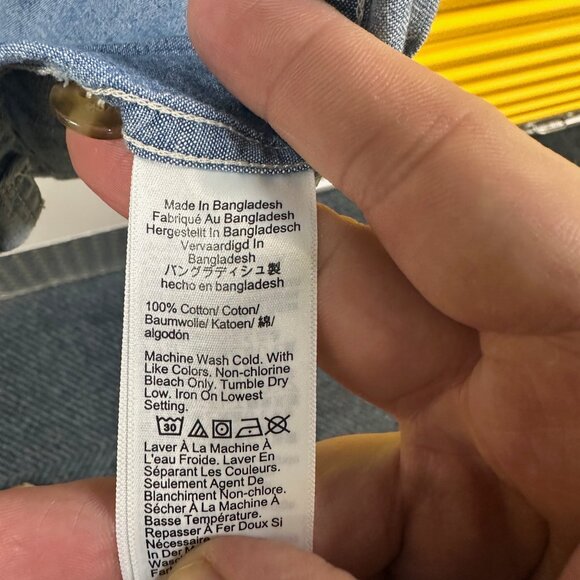 J. Crew Denim Chore Shirt - Picture 3 of 3